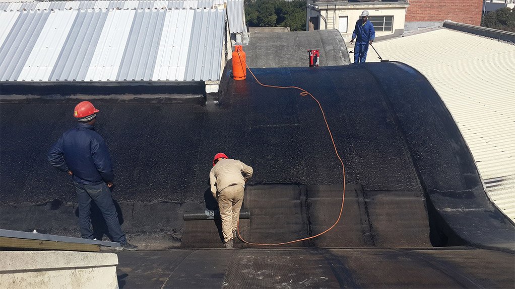 Three A.B.E. Products Sealed Expansive Roofing At Power Park