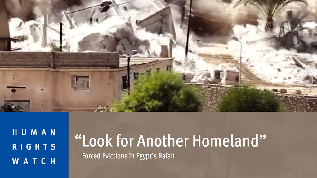 'Look for another homeland' – Forced evictions in Egypt’s Rafah (September 2015)
