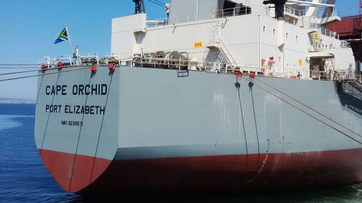 Cape Orchid merchant vessel arrives in Saldanha for Kumba Iron Ore