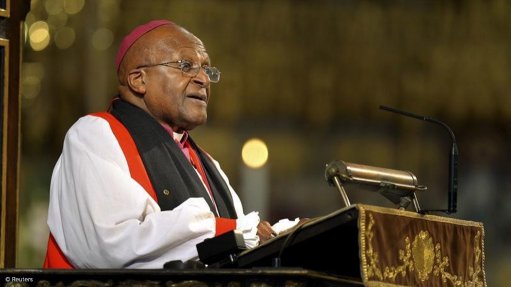 SA: President Zuma sends birthday wishes to Archbishop Tutu