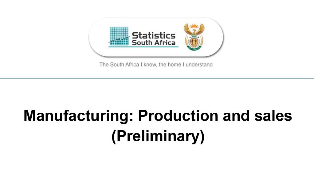 Manufacturing – Production and sales, August 2015 (October 2015)