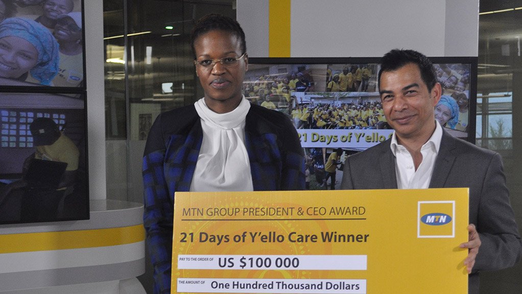 MTN Cameroon wins US$100 000 prize to invest in community projects