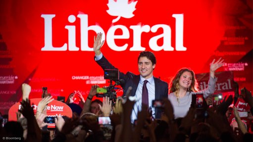 Justin Trudeau, Canada's prime minister-elect and leader of the Liberal Party of Canada.
