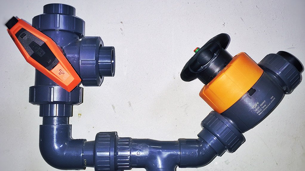 MANY BENEFITS Plastic valves do not corrode, pit or rust internally and externally