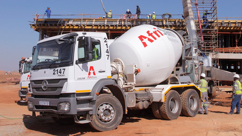 SUSTAINABILITY FOCUS AfriSam has focused on providing more sustainable solutions by offering readymix concrete