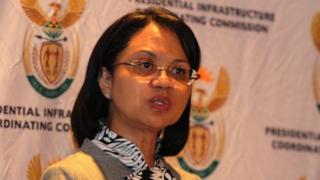 Energy Minister Tina Joemat-Pettersson