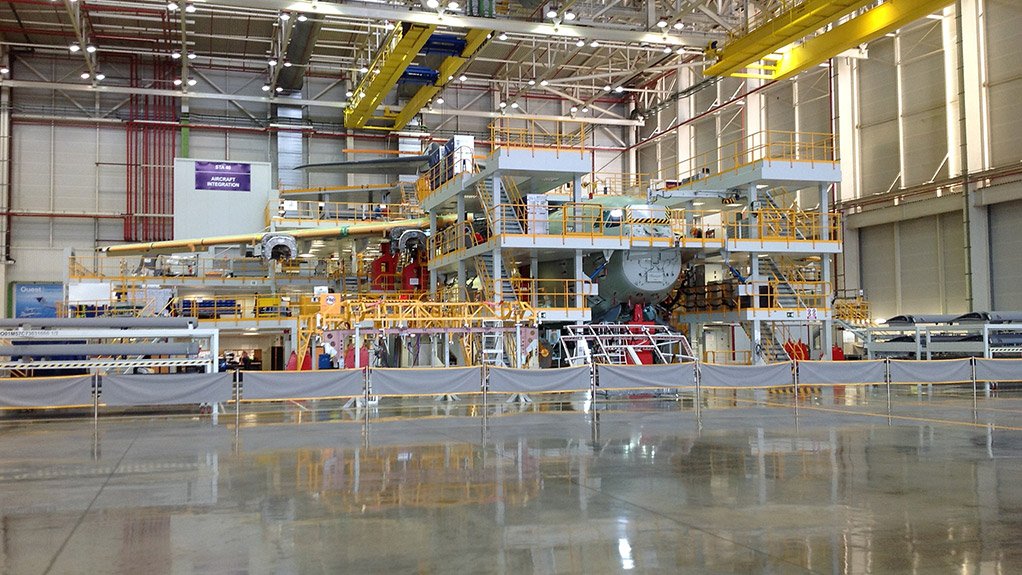 An A400M on the Final Assembly Line in Seville
