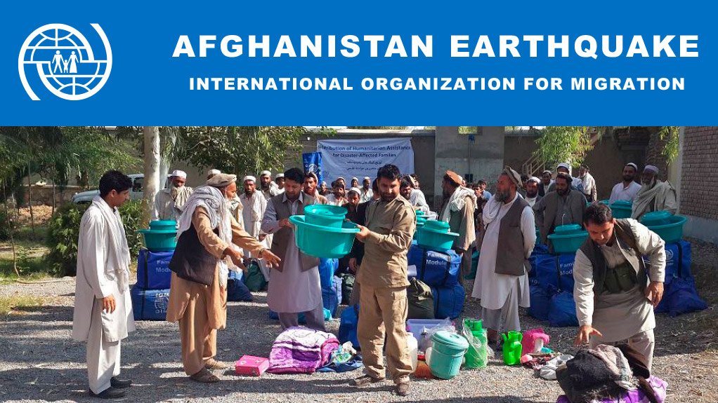 Afghanistan Earthquake - Situation Report (Nov 2015)