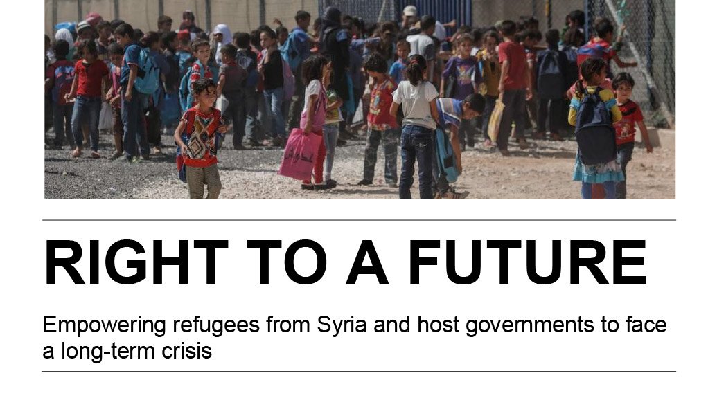 Empowering refugees from Syria and host governments to face a long-term crisis (Nov 2015)