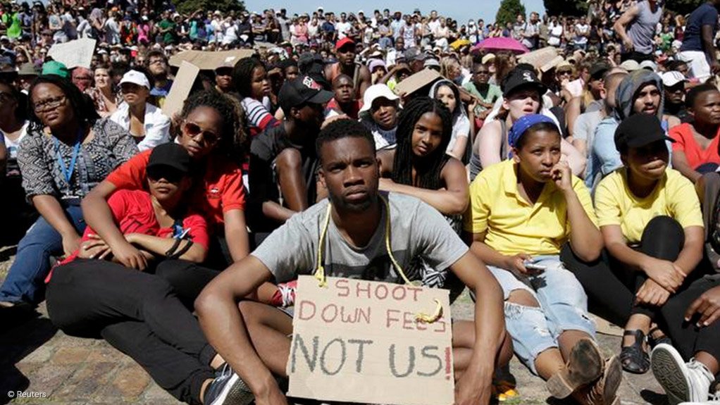 The question of human rights violations against the #feesmustfall protesters