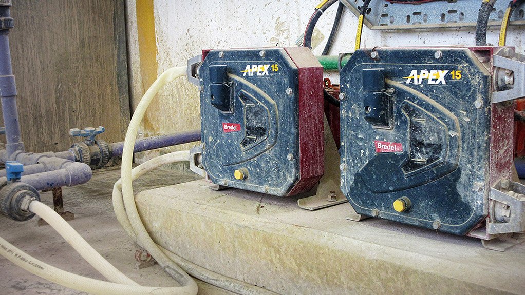 APEX hose pumps replace PC pumps for reliable bentonite pumping at South African waterworks