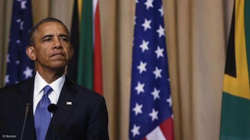 President Barack Obama has placed South Africa on Agoa notice