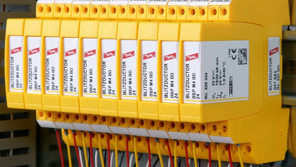 Dehn Blitzductor surge protection for maximum system availability