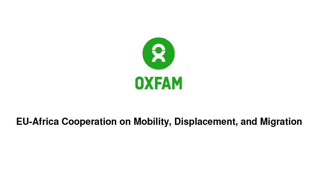 Oxfam Position Paper for EU-Africa Migration Summit (Nov 2015)