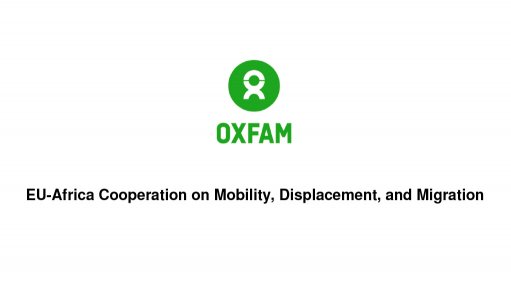 Oxfam Position Paper for EU-Africa Migration Summit (Nov 2015)