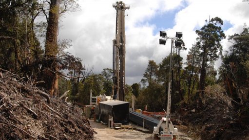 Rosebery mine, Tasmania