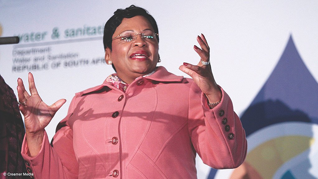 NOMVULA MOKONYANE The drought crisis calls for serious measures to be taken in terms of infrastructure to supply the drought-stricken areas in the country