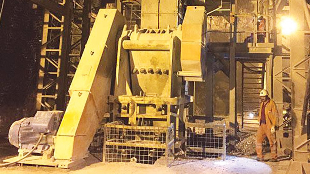 CRUSHING POWER
The Osborn-equipped underground crushing station, in Mali, is a similar installation to the new export order for the Kibali gold mine, in the Democratic Republic of Congo
