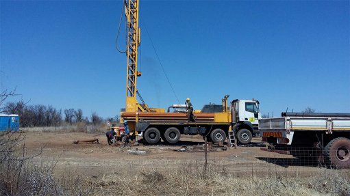 Drilling under way on the Free State property