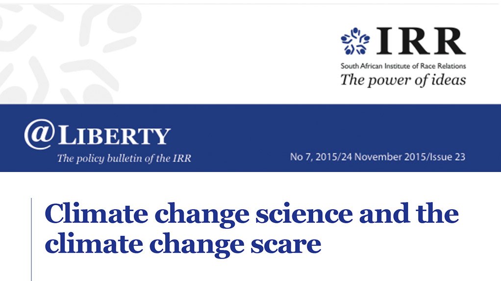 Climate change science and the climate change scare (Nov 2015)