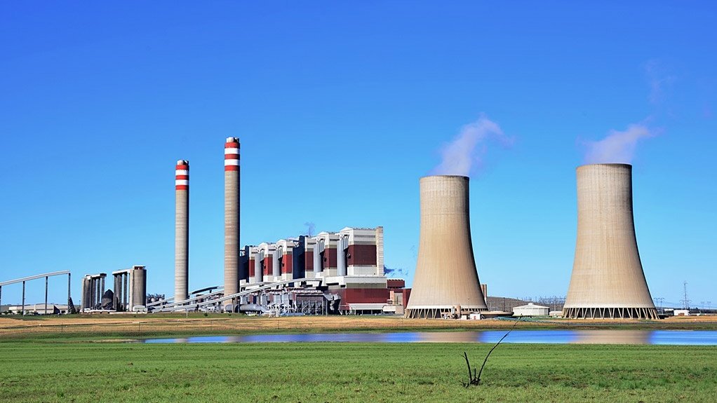 MAJUBA POWER STATION Eskom's privater coal line will transport 21-million tonnes of coal to the Majuba power station
