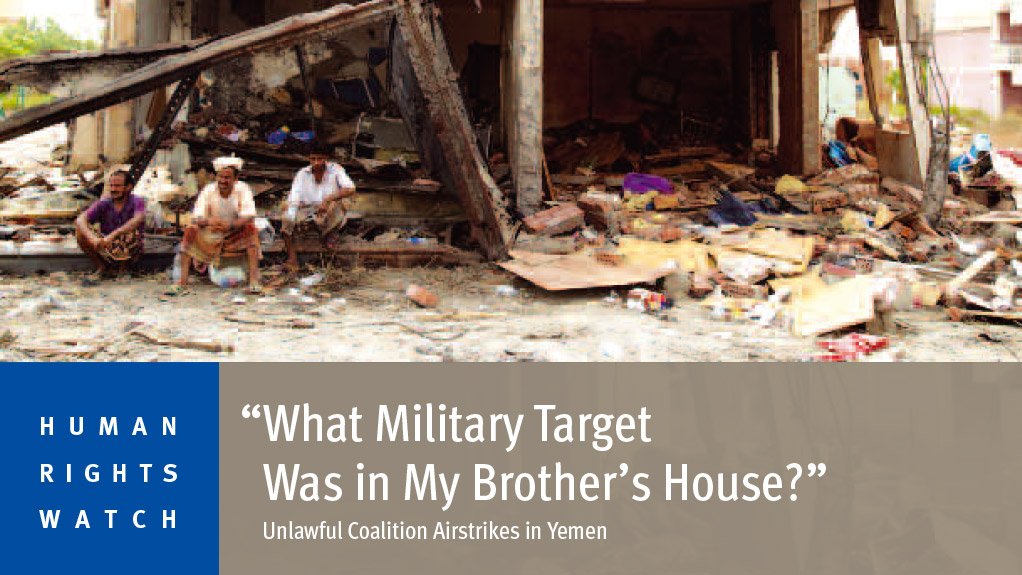 Unlawful Coalition Airstrikes in Yemen (Nov 2015)