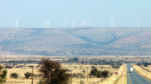 WIND POWER The 140 MW Cookhouse wind farm in the Eastern Cape is one of the projects to have been funded by Standard Bank