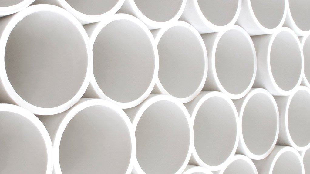 PVC PIPING
The potential for PVC waste recycling is largely determined by the degree of contamination
