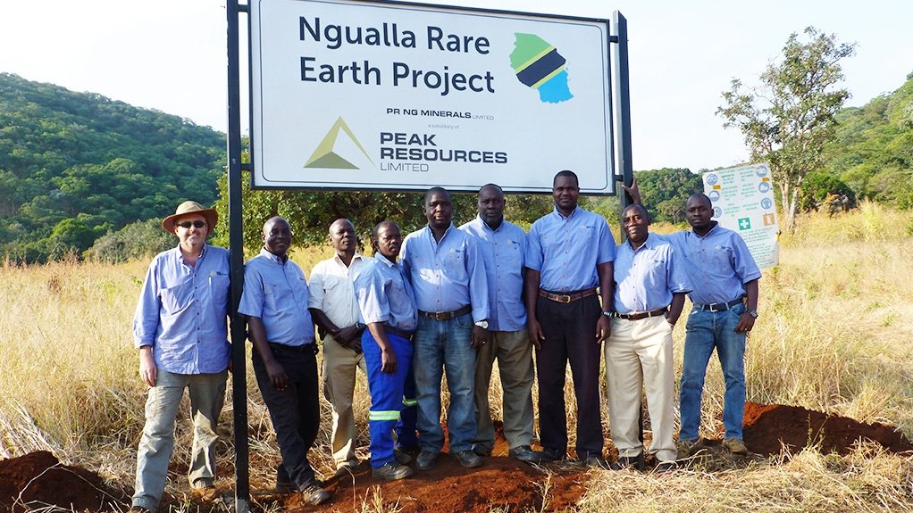 NGUALLA FIELD TEAM Peak Resources Nqualla Rare Earths project began exploration in 2010