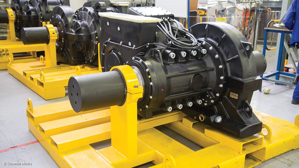 GAINING TRACTION
IEC Holden is manufacturing 660 kW ac motors for use in Bombardier’s Traxx Africa locomotives
