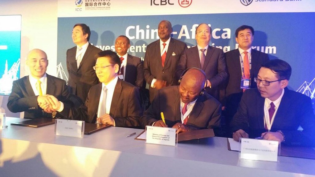 SEALING THE DEAL The agreement was concluded last month at the China-Africa Investment and Financing Forum, which was held in Johannesburg, South Africa