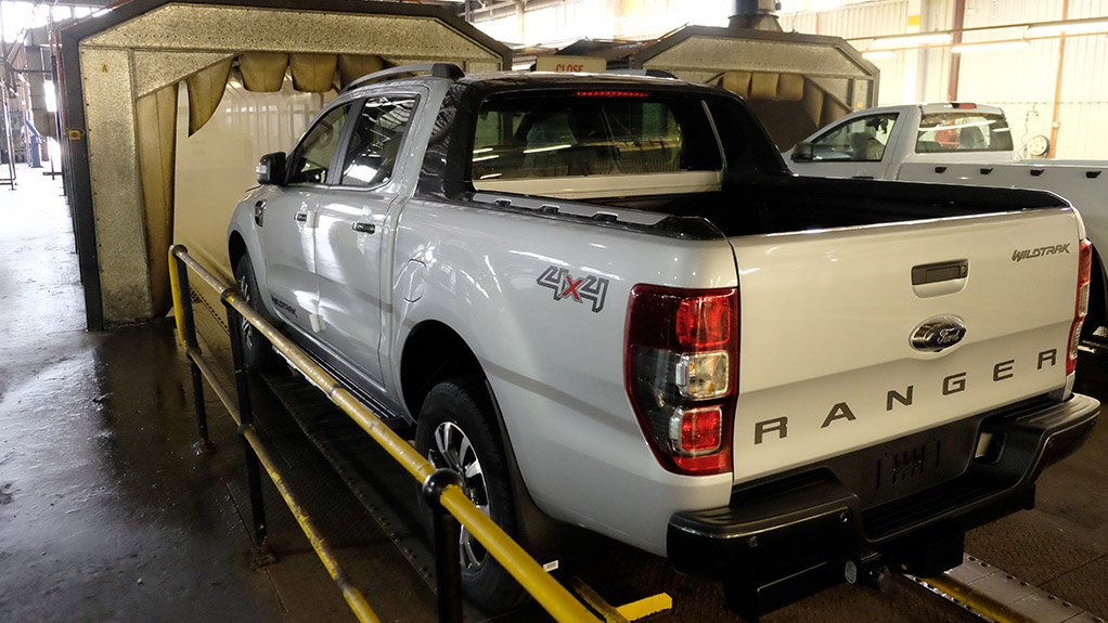 LEAKAGE RESISTANCE
All Ford Rangers produced at the Silverton plant are subjected to a five-minute water test for any potential leaks
