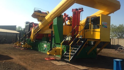 New machine to recycle SA’s waste mining tyre stockpiles 