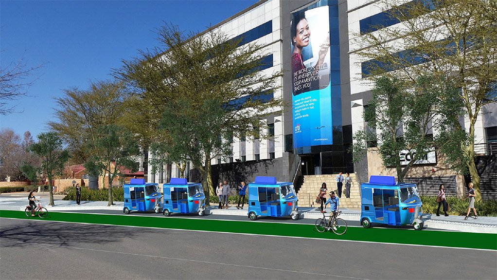 Massive roads upgrade underway in the Sandton CBD