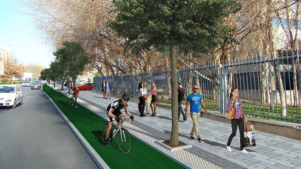 Massive roads upgrade underway in the Sandton CBD
