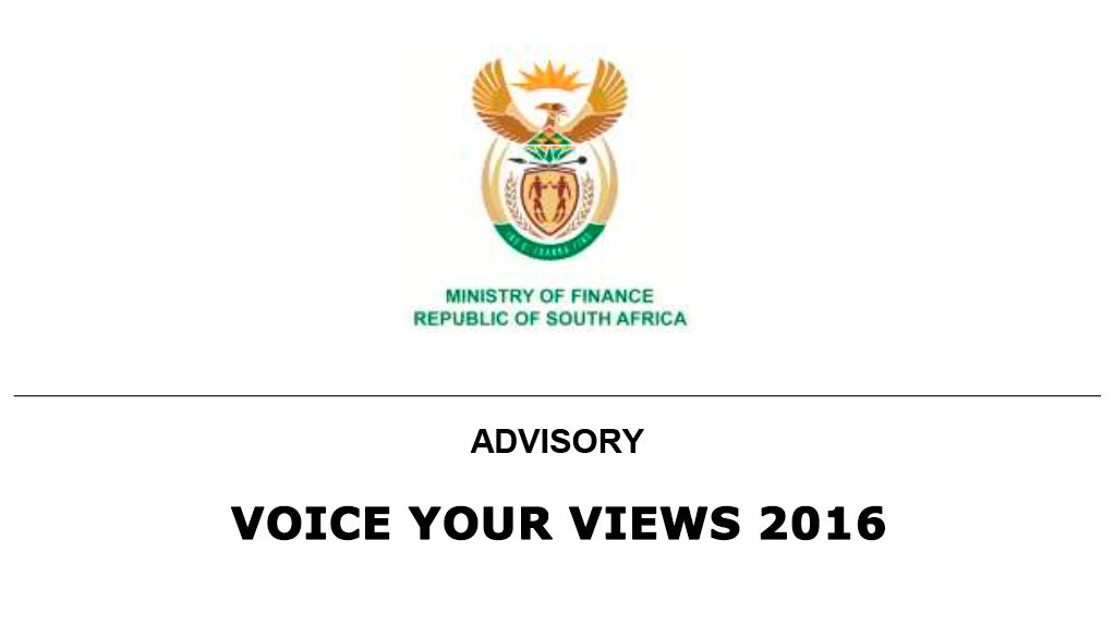 Voice Your Views 2016 - Budget Tips (Feb 2016)