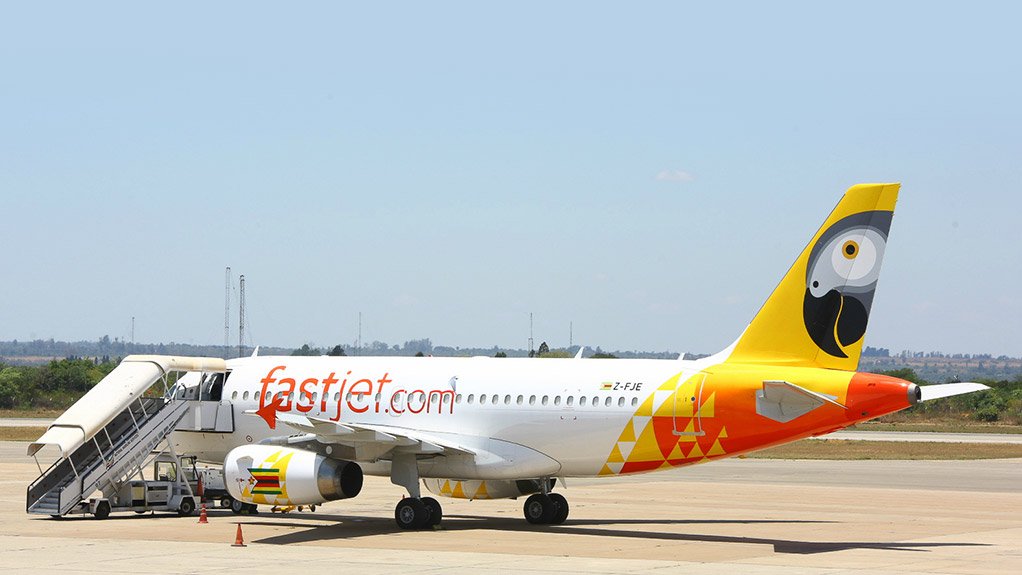 Fastjet’s daily flights between Harare and Johannesburg take off