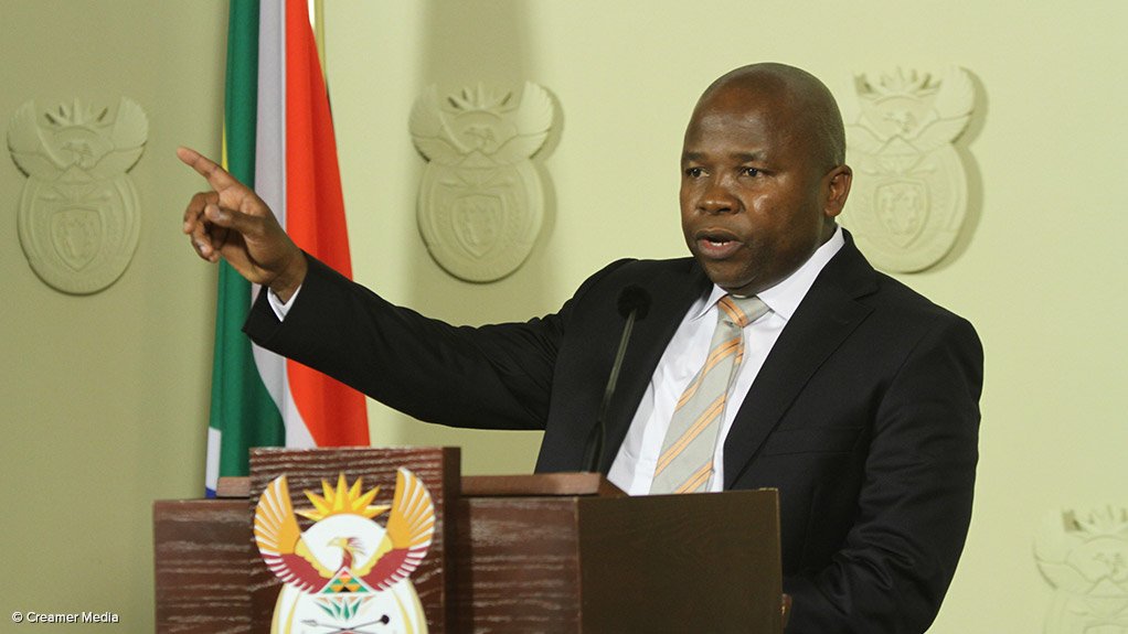 Cooperative Governance and Traditional Affairs Minister David van Rooyen