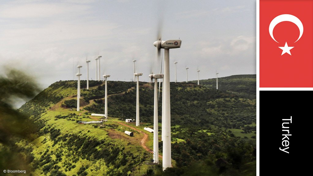 Bağlar wind farm project, Turkey