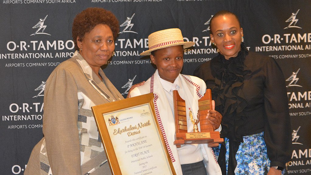 O.R. Tambo International Airport sponsors the Ekurhuleni North District Awards as part of its Back to School Campaign program