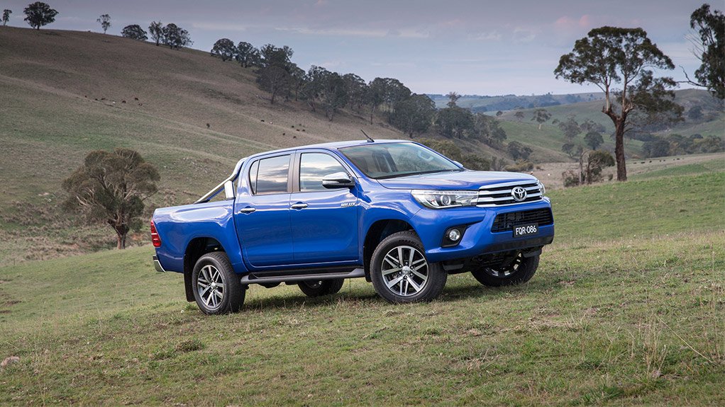 8TH GENERATION HILUX

Toyota’s Hilux bakkie was the topselling light commercial vehicle in 2015 with 35 684 units
