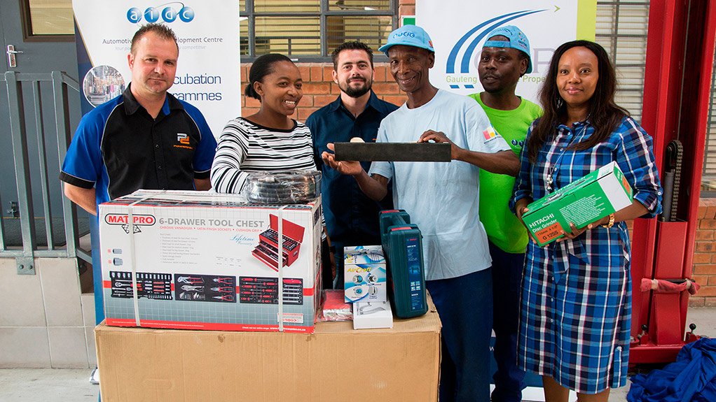 AIDC and GEP support auto body repair students with tooling kits