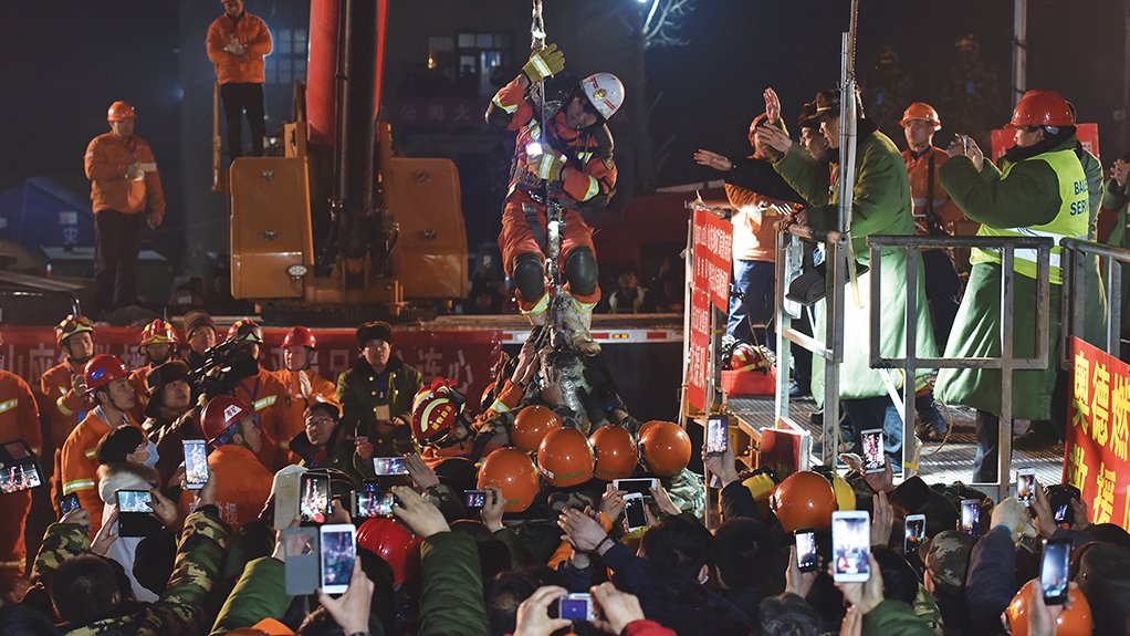 'MIRACLE' MINE RESCUE