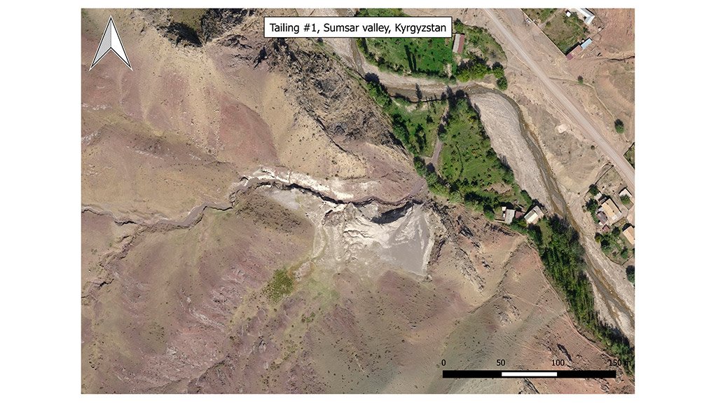 TAILINGS TROUBLES The main source of pollution is three legacy tailing storage facilities located within the living environment of the Sumsar valley