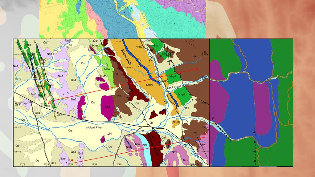 GEOLOGICAL MAPPING The Council for Geoscience’s role is to ensure that it generates data by mapping the resources of the country 