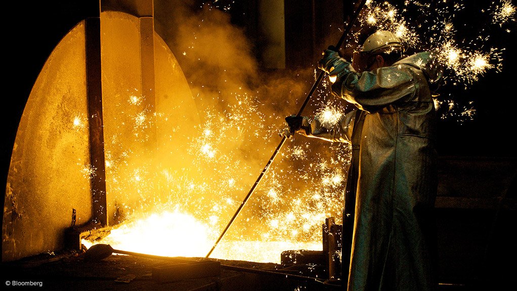 S African steel output ticks up in January as world output contracts