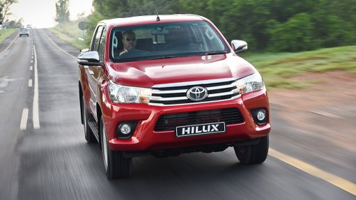  Production of new Hilux kicks off in Durban; new mining version unveiled