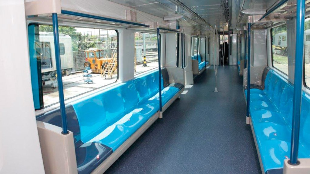 Prasa’s Test Train No 2 And Public Display Train Coach Of The New Train Arrives In South Africa