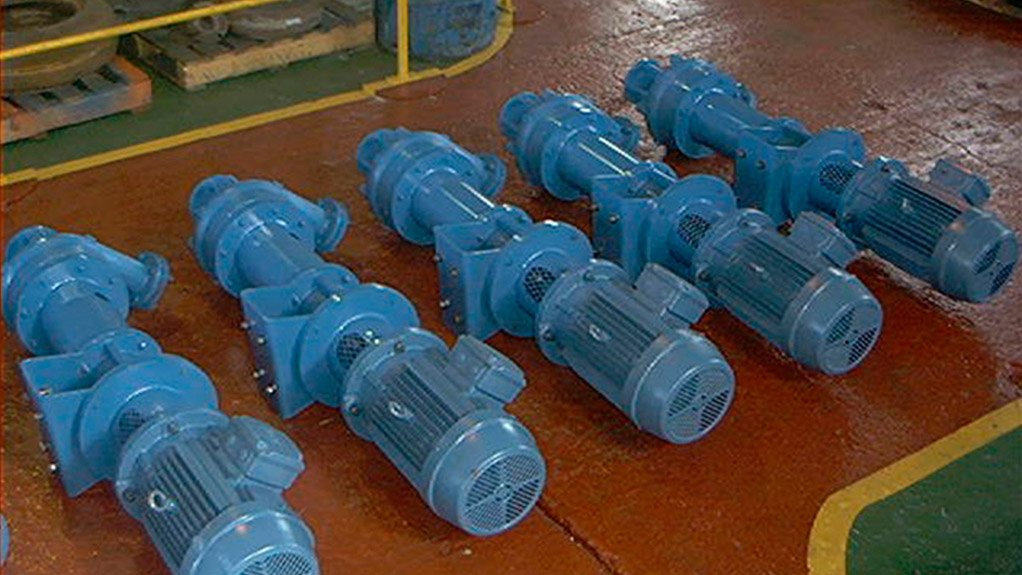 PUMPMOR VERTICAL SPINDLE  PUMPS THe PVS pumps achieves up to 87 m heads at about 3000 rpm