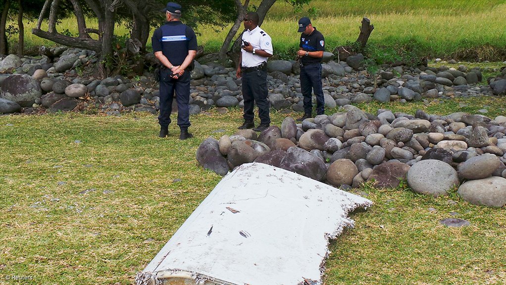 A piece debris, also believed to be part of MH370, was found on the shore of Reunion island in the Indian Ocean on the other side of Madagascar in 2015